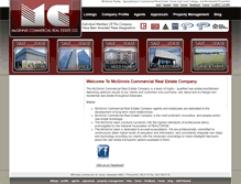 Tablet Screenshot of mcginnisrealty.com